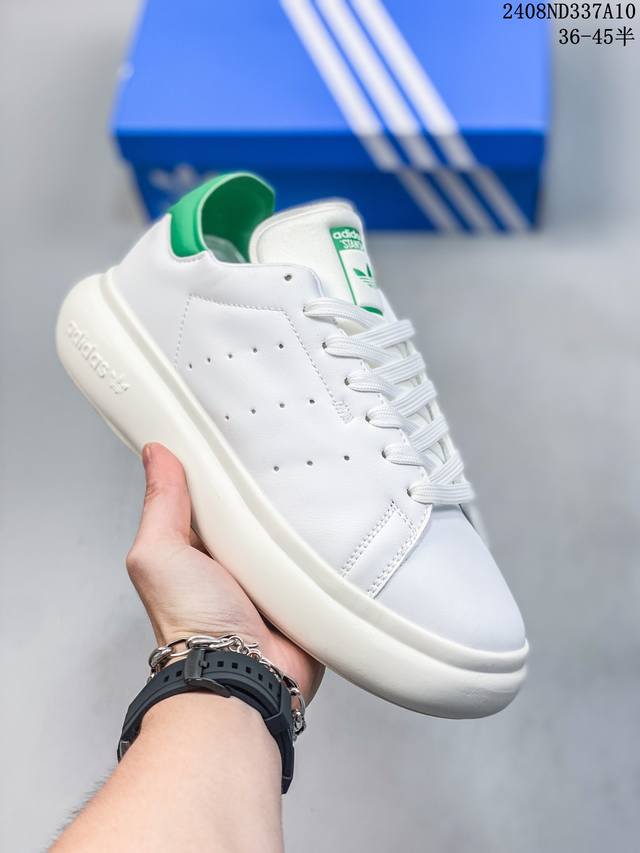 adidas阿迪达斯三叶草男女鞋stan Smith Pf 运动鞋休闲鞋ie0450尺码:36-45半 08Nd337A10