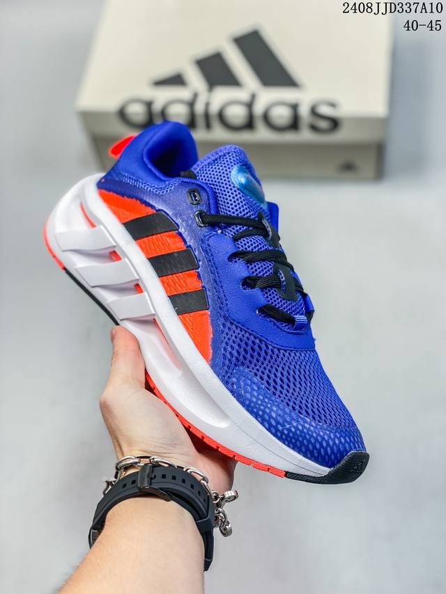 adidas跑步鞋男新款夏季网面轻便透气耐磨休闲运动鞋hq6167 08Jjd337A10