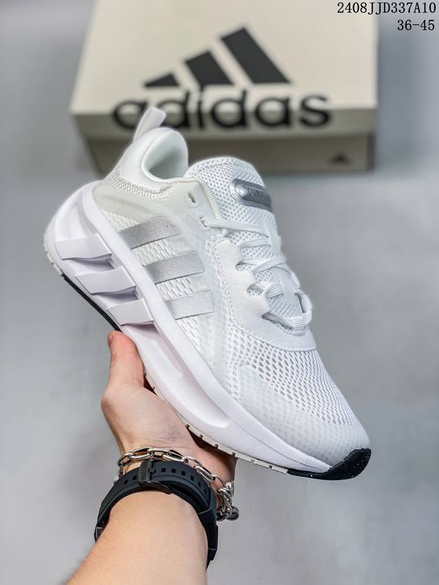 adidas跑步鞋男新款夏季网面轻便透气耐磨休闲运动鞋hq6167 08Jjd337A10