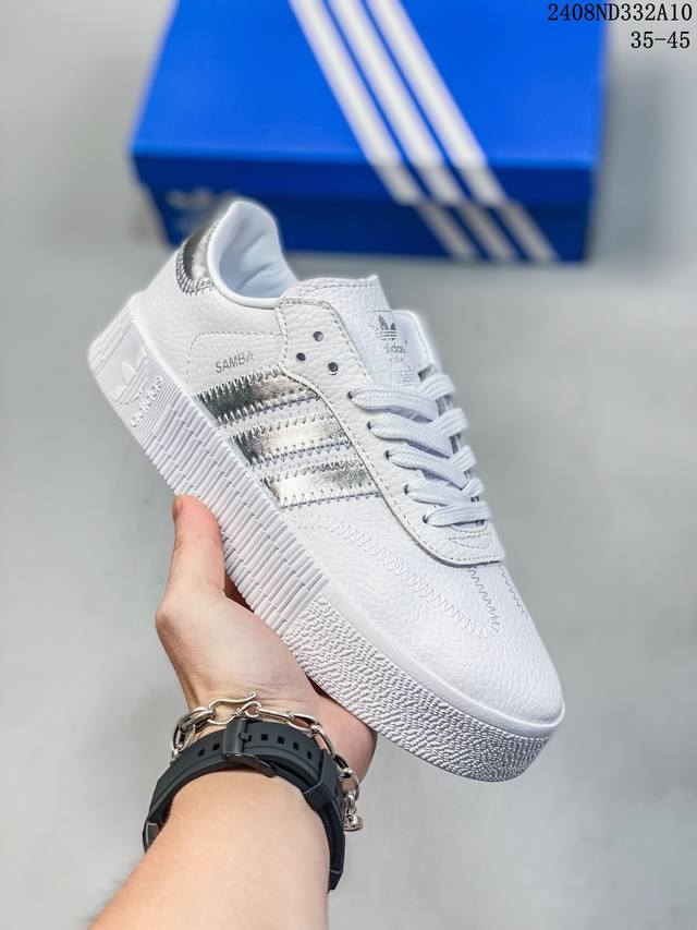 阿迪达斯adidas Originals Samba Rose W桑巴系列松糕百搭经典板鞋 08Nd332A10