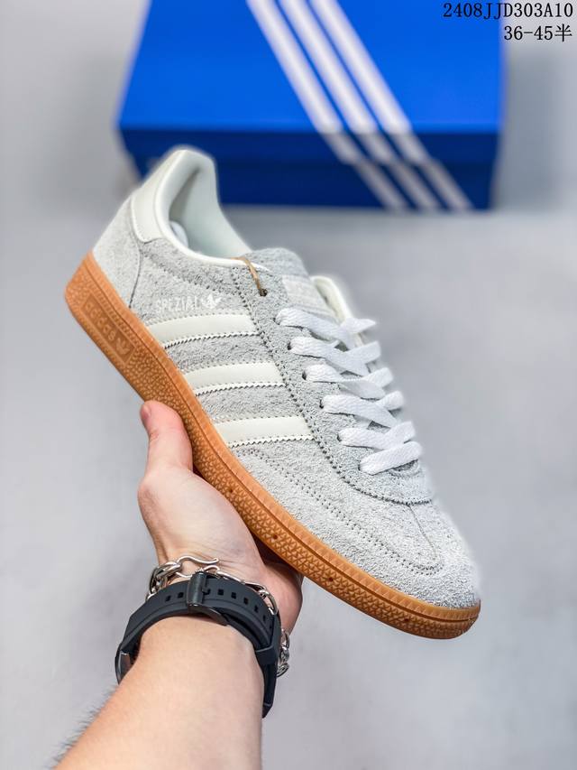 公司级阿迪达斯adidas Originals Handball Spzl 手球运动员系列百搭休闲运动板鞋 货号:Gx6989 尺码：36 36 37 38 3