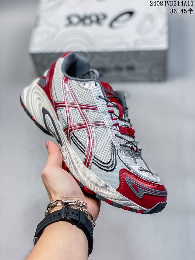 机能户外风，超帅的！日本专业跑鞋品牌 亚瑟士asics Gel-Kahana Tr V4系列低帮轻量缓震休闲运动跑步鞋 3A497 001 码数：36 37 3