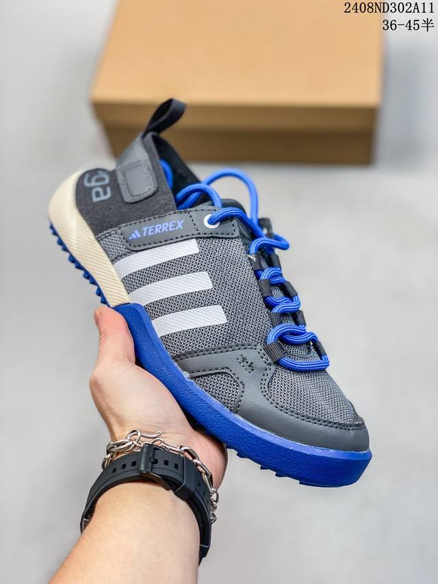 阿迪达斯 Adidas Climacool Boat Lace 夏季新款运动户外网面透气溯溪鞋涉水鞋 货号 B26627 Sj size:36 37 38 39