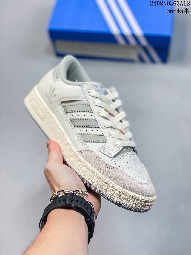 真标带半码 阿迪达斯adidas Originals Centennial 85 Low 世纪百年系列低帮复古系带百搭休闲运动板鞋尺码36-45半 9Nd363