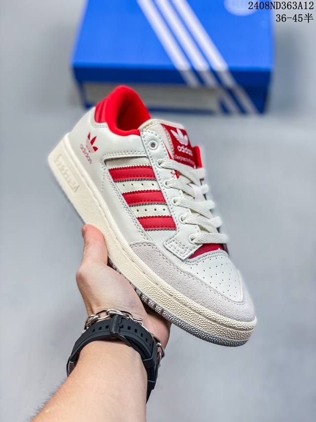 真标带半码 阿迪达斯adidas Originals Centennial 85 Low 世纪百年系列低帮复古系带百搭休闲运动板鞋尺码36-45半 9Nd363