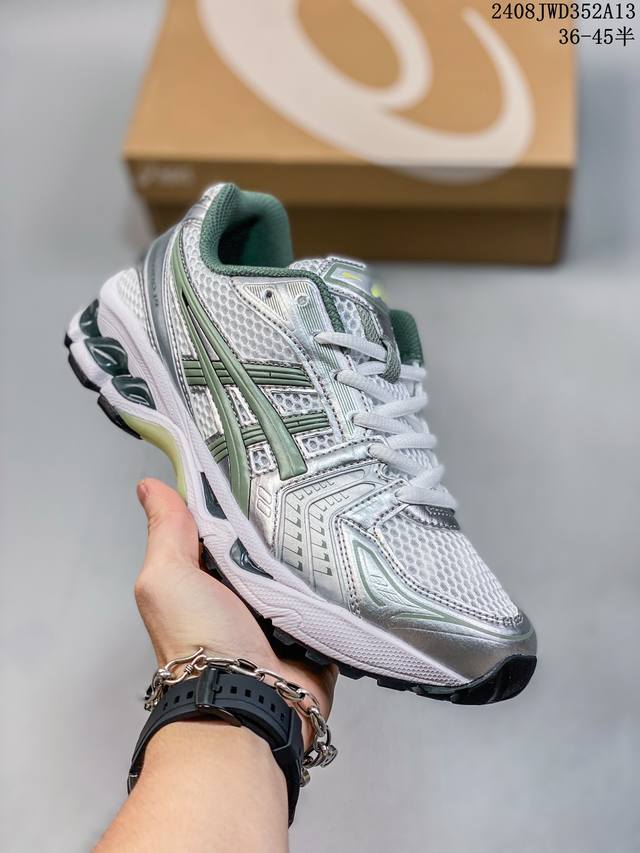 fa版本 Asics Gel-Kayano 14 亚瑟士k14 潮流 复古 減震防滑耐磨 低帮 跑步鞋 目前国外热度非常爆炸的系列 市场唯一系列做齐的工厂 原装