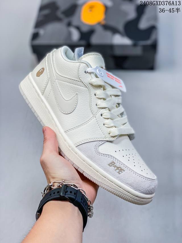 海外爆款限量发售！公司级 Nike Sb Dunk Low“ Bape联名 米灰绿” 周年高端定制 低帮休闲板鞋 定制鞋盒 大厂纯原品质出货 超高清洁度 皮料切