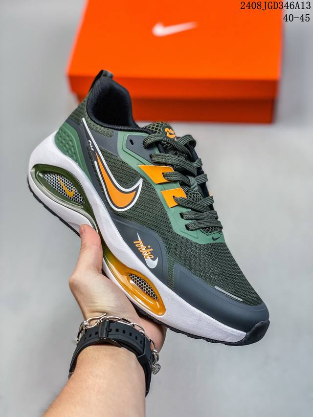 简介：耐克 Nike Air Winflo V2 登月系列 网面休闲跑步鞋，超轻耐磨缓震 时尚休闲 健身运动 马拉松跑步鞋 货号da9836-007 005 尺