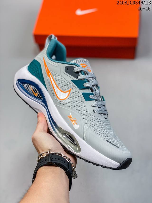 简介：耐克 Nike Air Winflo V2 登月系列 网面休闲跑步鞋，超轻耐磨缓震 时尚休闲 健身运动 马拉松跑步鞋 货号da9836-007 005 尺