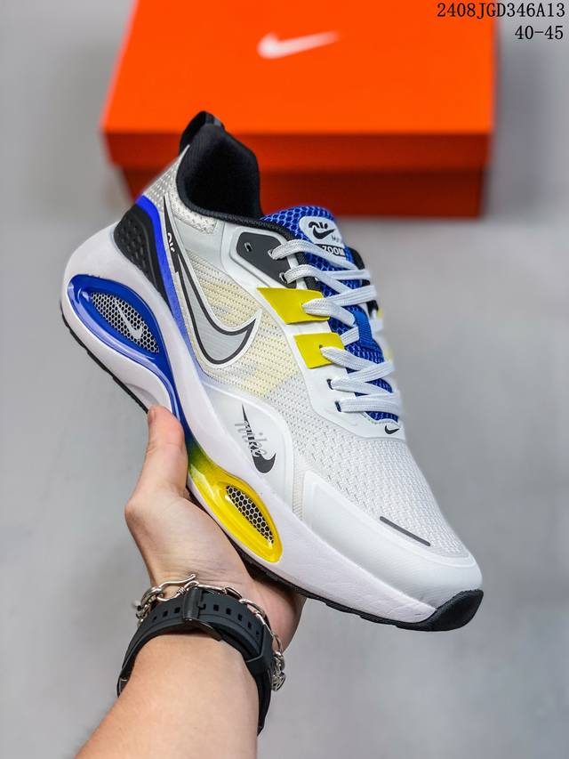 简介：耐克 Nike Air Winflo V2 登月系列 网面休闲跑步鞋，超轻耐磨缓震 时尚休闲 健身运动 马拉松跑步鞋 货号da9836-007 005 尺