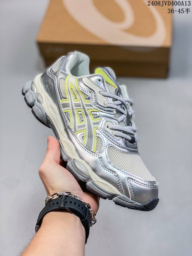 emmi X Asics Gel-Nyc亚瑟士联名款银绿户外鞋男女子 2A498- 08Jvd400A13