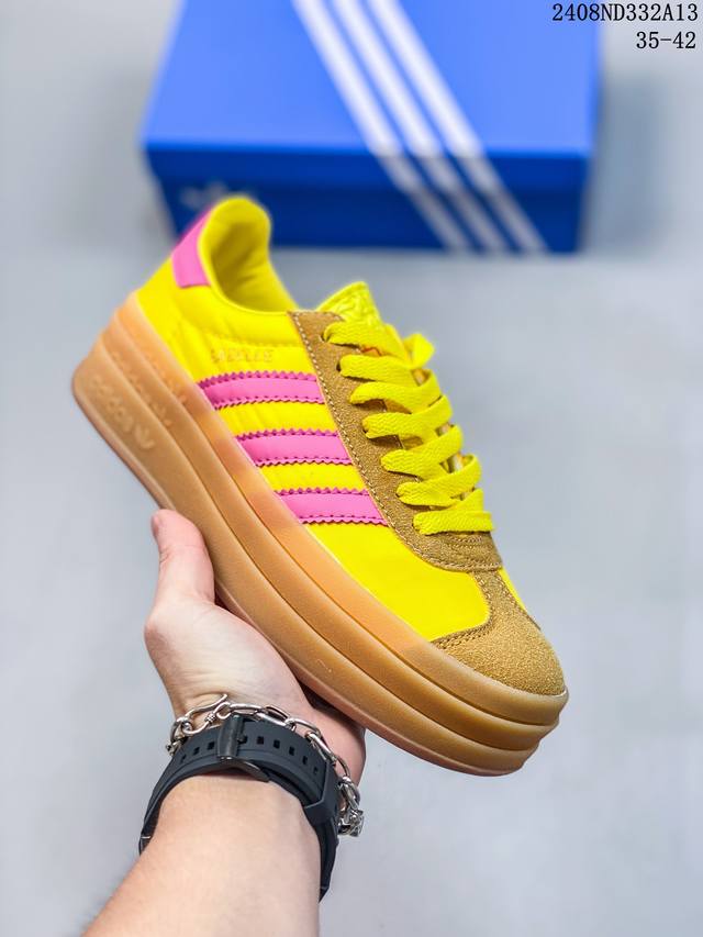 阿迪达斯adidas Campus 00S .三叶草面包鞋复古休闲板鞋 厚底 08Nd332A13