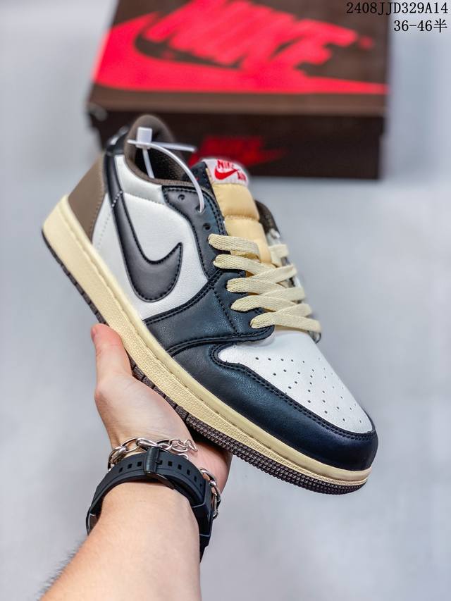 公司级头层特价 耐克 乔丹air Jordan 1 Low Aj1 乔1 乔丹1代aj1 低帮复古文化休闲运动篮球鞋。从 5 年面世的元年款汲取设计灵感，采用简