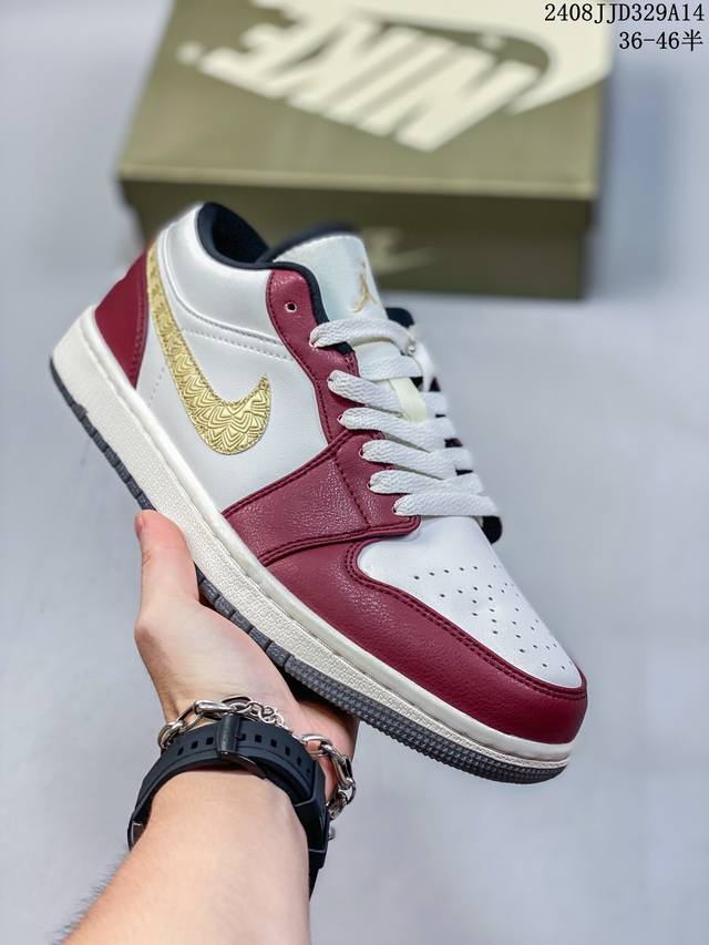 公司级头层特价 耐克 乔丹air Jordan 1 Low Aj1 乔1 乔丹1代aj1 低帮复古文化休闲运动篮球鞋。从 5 年面世的元年款汲取设计灵感，采用简