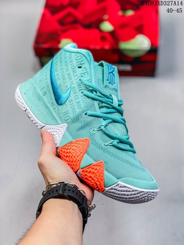 耐克 Nike Zoom Kyrie 4 欧文4代签名鞋男子休闲运动篮球鞋！内置气垫 08Jxd327A14