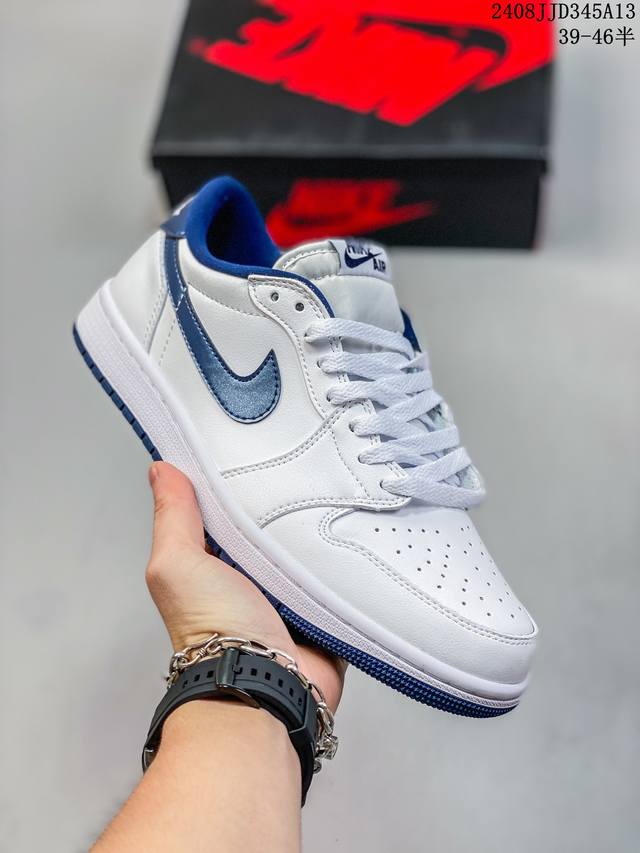 真标半码 耐克nike Air Jordan 1 Low Aj1乔丹一代低帮经典复古文化休闲运动篮球鞋 08Jjd345A13