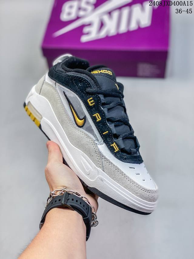 nike耐克男鞋air Max Ishod气垫低帮滑板鞋运动休闲鞋 货号:Fb2393-101 尺码:36-45 ld:08Jxd400A15