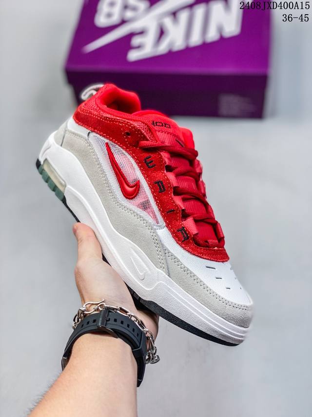 nike耐克男鞋air Max Ishod气垫低帮滑板鞋运动休闲鞋 货号:Fb2393-101 尺码:36-45 ld:08Jxd400A15