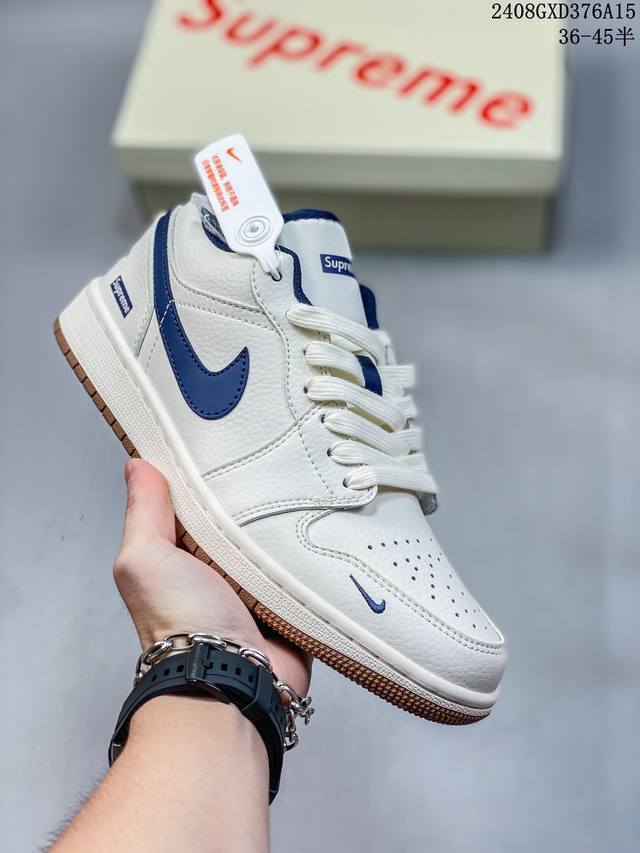 海外爆款限量发售！公司级 Nike Sb Dunk Low“ Supreme联名 米绿双拼” 周年高端定制 低帮休闲板鞋 定制鞋盒 大厂纯原品质出货 超高清洁度