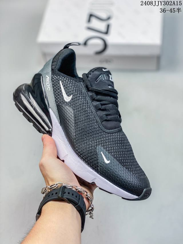 nike Air Max 270 全新配色 半掌气垫跑步鞋原鞋独立开发 力争百分百还原公司 全部客供原厂材料 精确细节 代工流水线生产 区分市面各种自营厂 专为