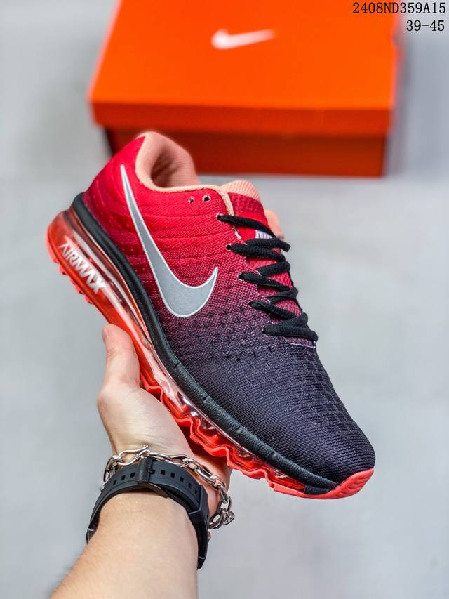 nike 耐克 Air Max 2017 男女士跑鞋全掌气垫缓震休闲运动跑步鞋。Nikeair Max2017是nike Air Max系列的2017年旗舰款跑