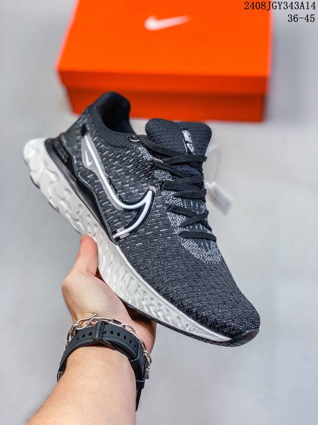 nike 耐克男鞋react Infinity Run 3透气轻女鞋跑步鞋dd3024- 尺码：36-45 36-40 40-45 08Jgd343A15