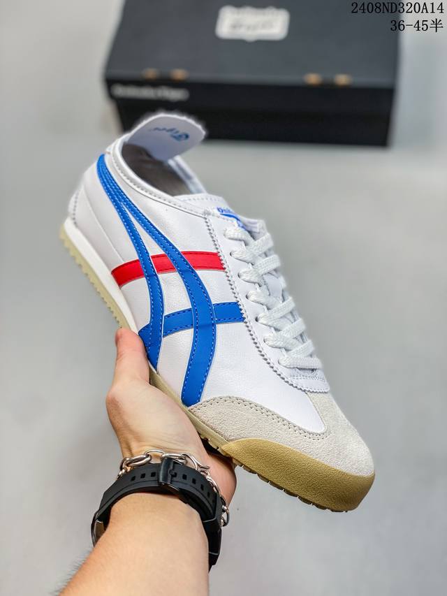 公司级onitsuka Tiger Nippon Made 鬼冢虎手工鞋系列 Mexico 66 Deluxe メキシコ 66 デラックス独家！同步官方，手工鞋