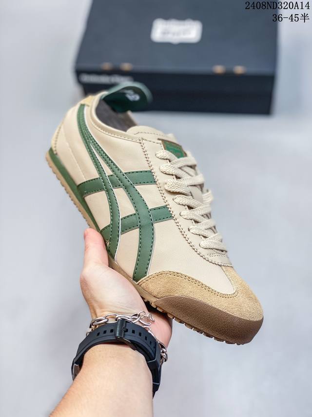 公司级onitsuka Tiger Nippon Made 鬼冢虎手工鞋系列 Mexico 66 Deluxe メキシコ 66 デラックス独家！同步官方，手工鞋