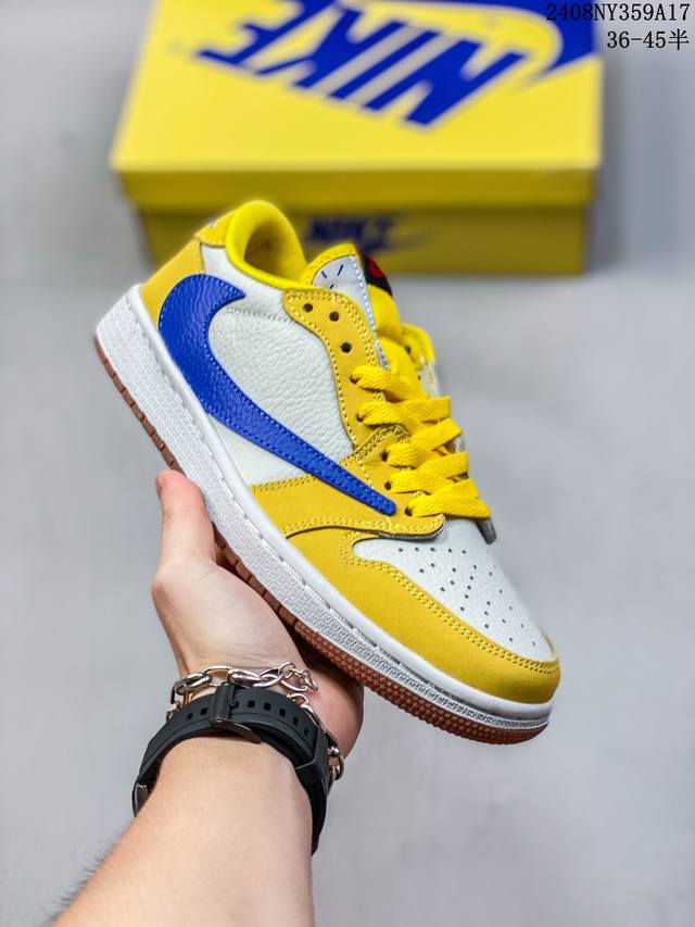 耐克 Nike Air Jordan 1 Low Og Sp Military Blue Aj1乔1 倒勾 低帮篮球鞋 Aj1 乔丹1代 Aj1 乔1 反向脚趾