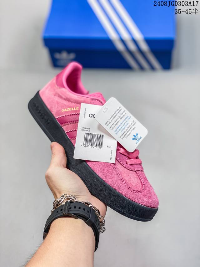 adidas Originals Gazelle Indoor 三叶草复古休闲防滑耐磨低帮板鞋 货号: Ig1636 尺码：36-45 半 08Jgd303A1