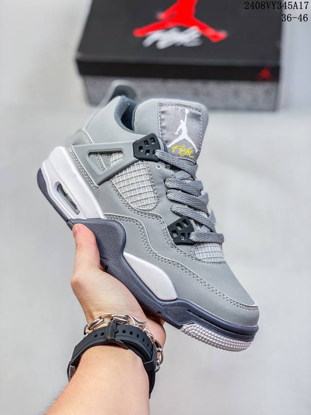 福利推荐36-46 air Jordan 4 Reteo Aj4乔4低帮实战运动篮球鞋 08Vy345A17