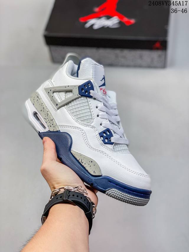 福利推荐36-46 air Jordan 4 Reteo Aj4乔4低帮实战运动篮球鞋 08Vy345A17