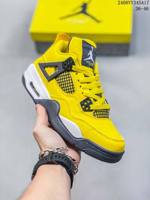 福利推荐36-46 air Jordan 4 Reteo Aj4乔4低帮实战运动篮球鞋 08Vy345A17