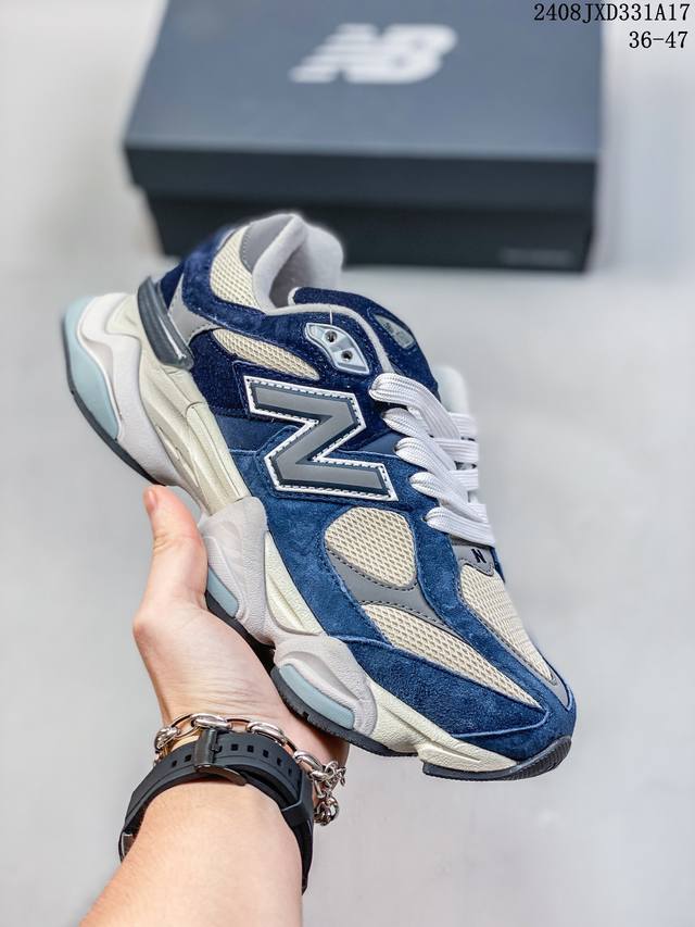 新百伦 Joe Freshgoods X New Balance Nb9060 联名款 复古休闲运动慢跑鞋 #鞋款灵感源自设计师本人对夏日的怀日回忆。鞋面大身由