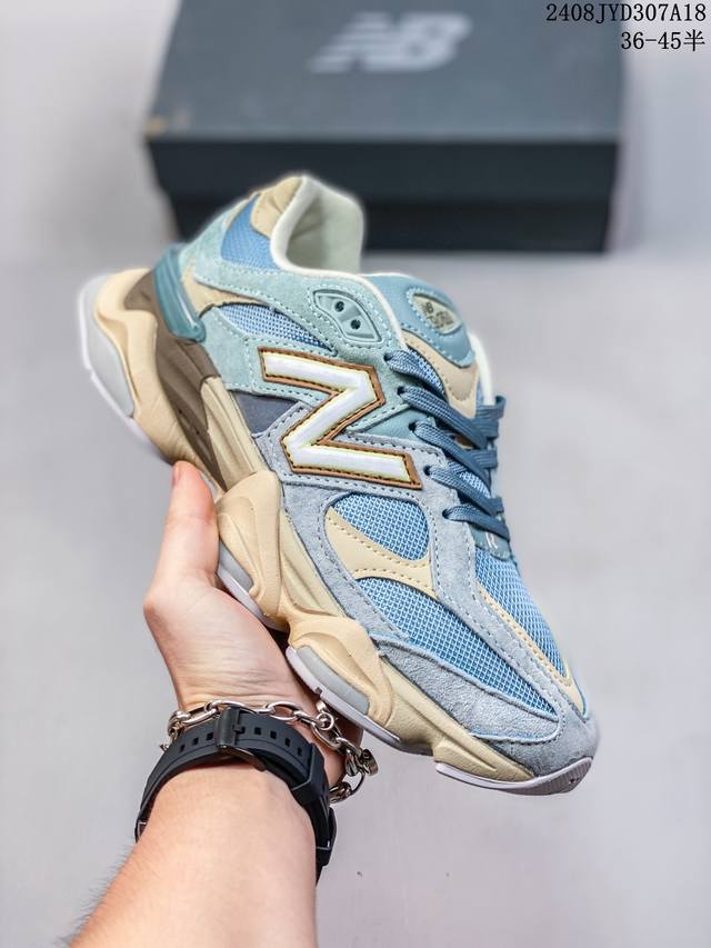 公司级joe Freshgoods X New Balance Nb9060 联名款 复古休闲运动慢跑鞋 鞋款灵感源自设计师本人对夏日的怀日回忆。鞋面大身由空间