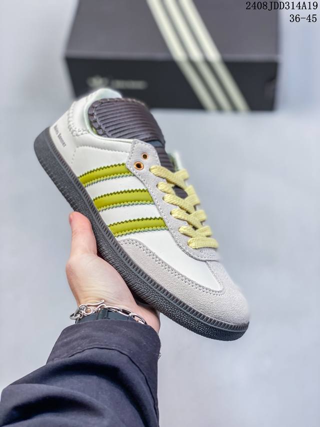 阿迪达斯 Adidas Humanrace Samba Classic Og Mig 德国制阿迪达斯男女休闲鞋 货号：Hp3383 尺码：36 36 37 38