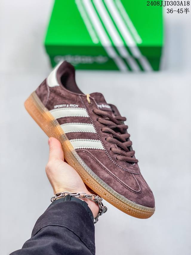 adidas阿迪达斯三叶草男女鞋gazelle黑白德训鞋低帮板鞋ig3677 08Jjd303A19