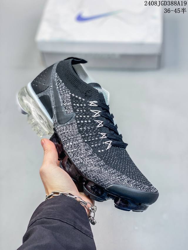 nike 耐克官方vapormax 2.0男女气垫低帮跑步鞋 942843-010 尺码：36-45半 08Jgd388A19