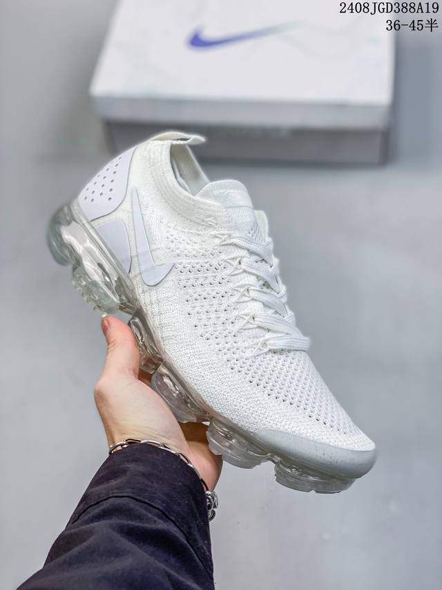 nike 耐克官方vapormax 2.0男女气垫低帮跑步鞋 942843-010 尺码：36-45半 08Jgd388A19