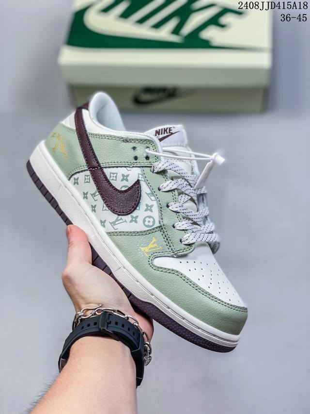 耐克nike Sb Zoom Dunk Low 板鞋 系列经典百搭休闲运动板鞋加厚鞋舌的填充，使舒适性大大提升，同时也更方便穿脱中底部分则加入了脚感柔软舒适zo