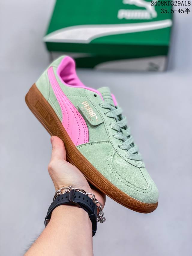 福利特价彪马puma Palermo Og 标贴运动鞋 鞋款复刻，重温足球文化风潮！近日 Puma 将经典鞋款 Palermo 重新带回市场，让众多鞋迷和足球爱