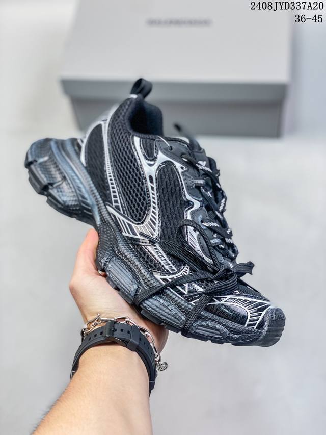 巴黎世家balenciaga Runner Kith Four.Color 巴黎世家7.0 21Ss最新配色潮流复古休闲鞋 尺码:36-45 id:08Jyd3