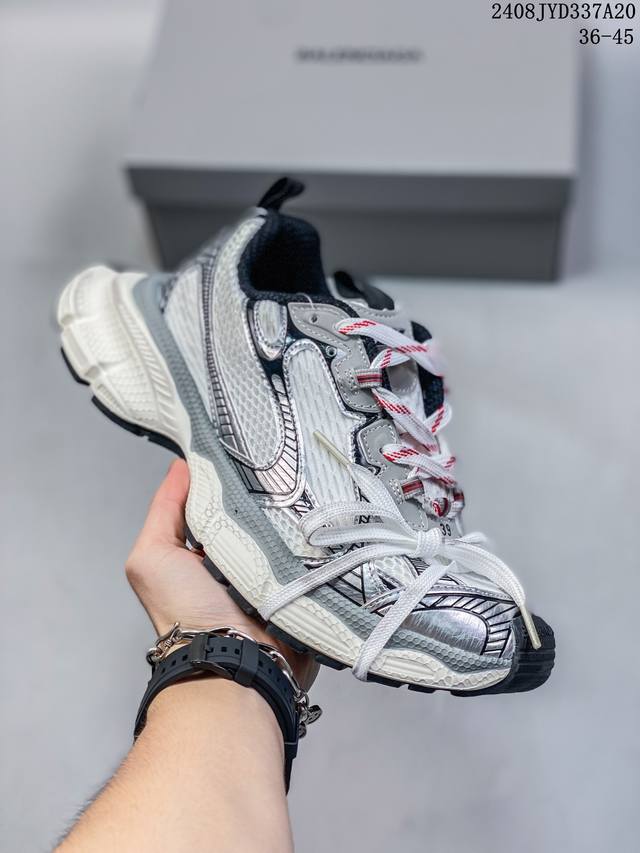 巴黎世家balenciaga Runner Kith Four.Color 巴黎世家7.0 21Ss最新配色潮流复古休闲鞋 尺码:36-45 id:08Jyd3