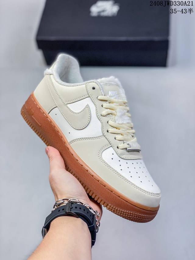 公司级 Af1耐克 Nike Air Force 1 ‘07 Low 空军一号 厚底增高百搭运动板鞋 原楦头原纸板 打造纯正空军版型，专注外贸渠道 全掌内置蜂窝