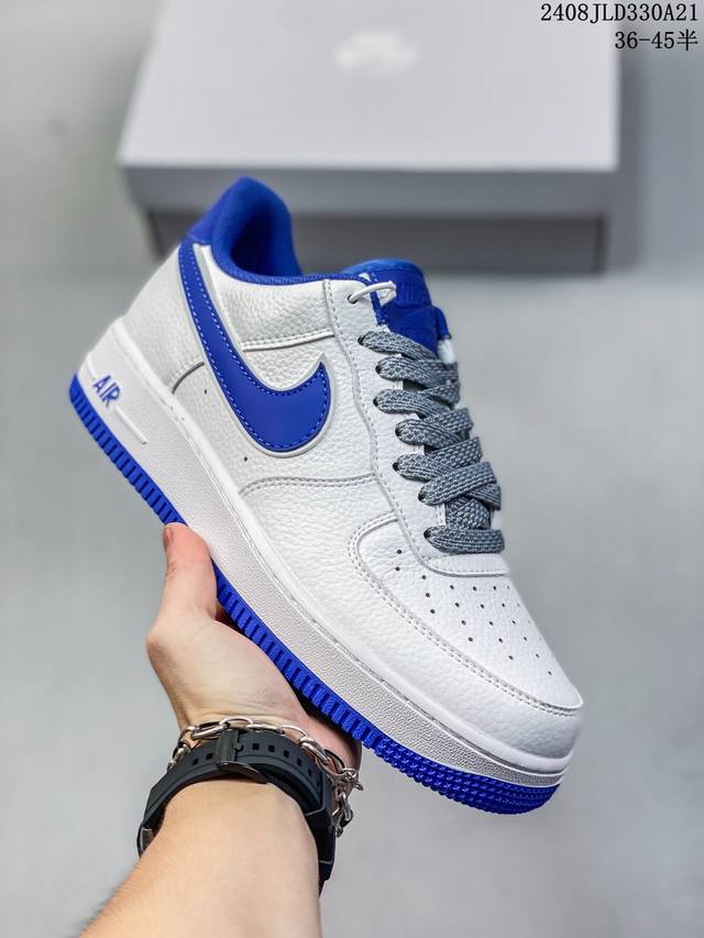 公司级 Af1耐克 Nike Air Force 1 ‘07 Low 空军一号 厚底增高百搭运动板鞋 原楦头原纸板 打造纯正空军版型，专注外贸渠道 全掌内置蜂窝