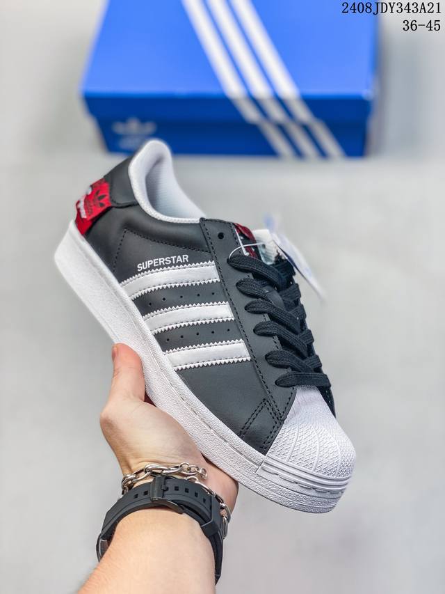 adidas Originals Superstar 舒适休闲 轻便透气 低帮 板鞋 男女同款 08Jdy343A21