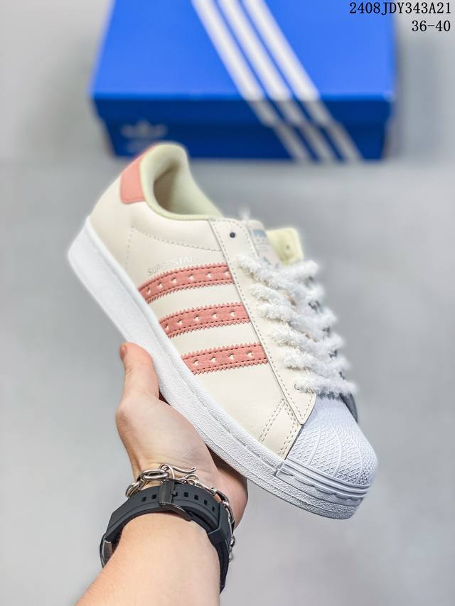 adidas Originals Superstar 舒适休闲 轻便透气 低帮 板鞋 男女同款 08Jdy343A21