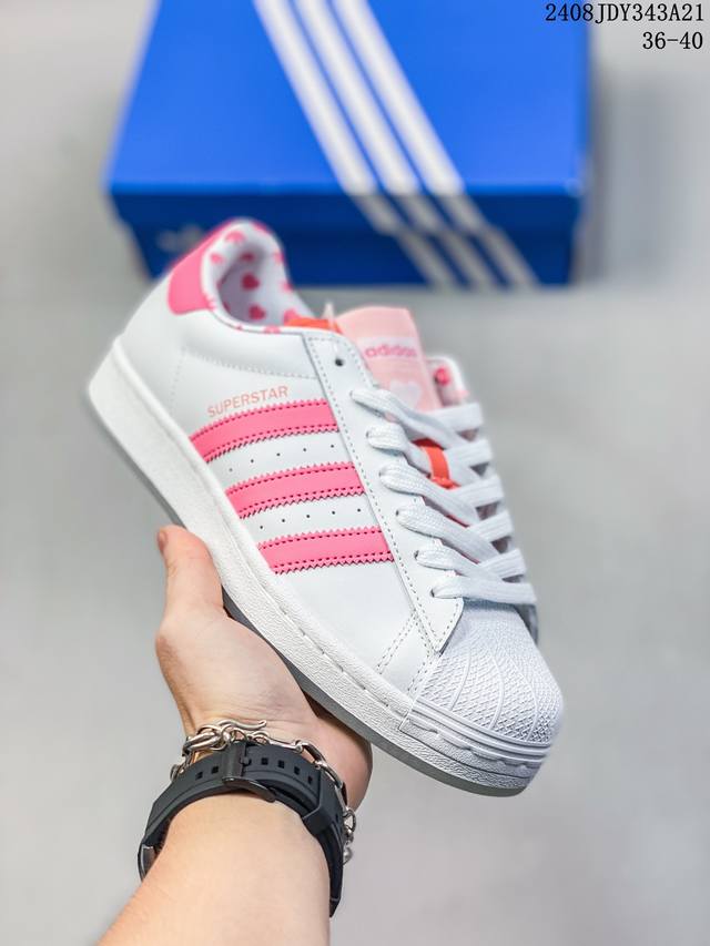 adidas Originals Superstar 舒适休闲 轻便透气 低帮 板鞋 男女同款 08Jdy343A21