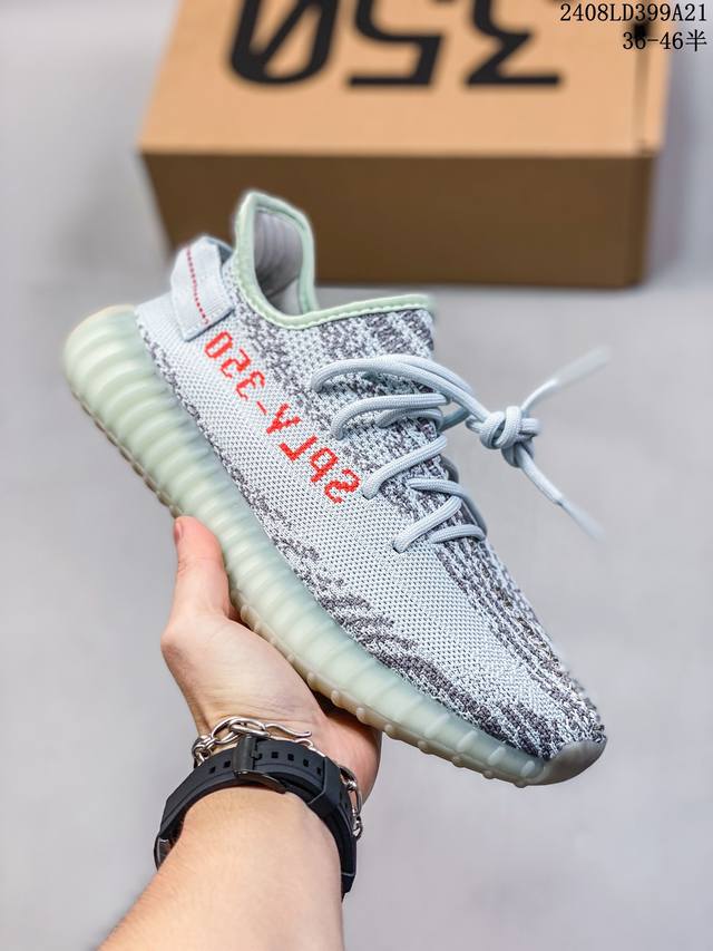 公司级 Adidas 阿迪达斯 Yeezy Boost 350 V2 椰子 巴斯夫 休闲透气缓震舒适 百搭轻便中底慢跑鞋 椰子鞋经典运动鞋中性跑鞋，是adida