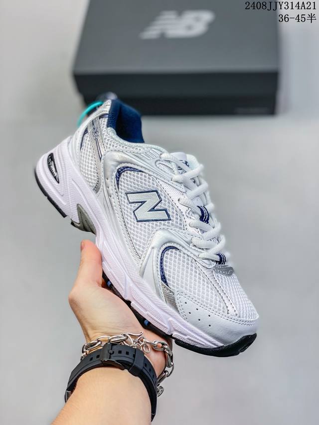 真标new Balance Mr530系列复古老爹风网布跑步休闲运动鞋 货号:Mr530Sh 尺码:36 37 37.5 38 38.5 39.5 40 40.